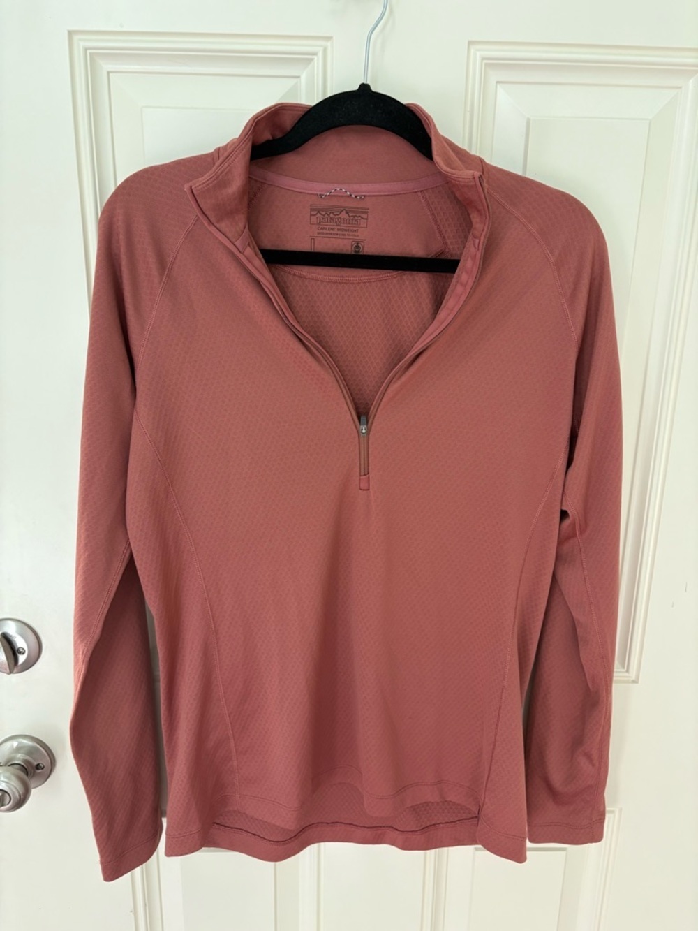 Patagonia Women's Capilene Midweight Zip-Neck Size Large